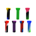 33mm glass Silicone Filter Tips Mouth pieces Rolling Paper Tips Smoking Accessories multiple patterns logo customized